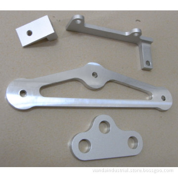Precision CNC Parts of Aluminum Bracket with Sand Blasting and Anodizing Surface